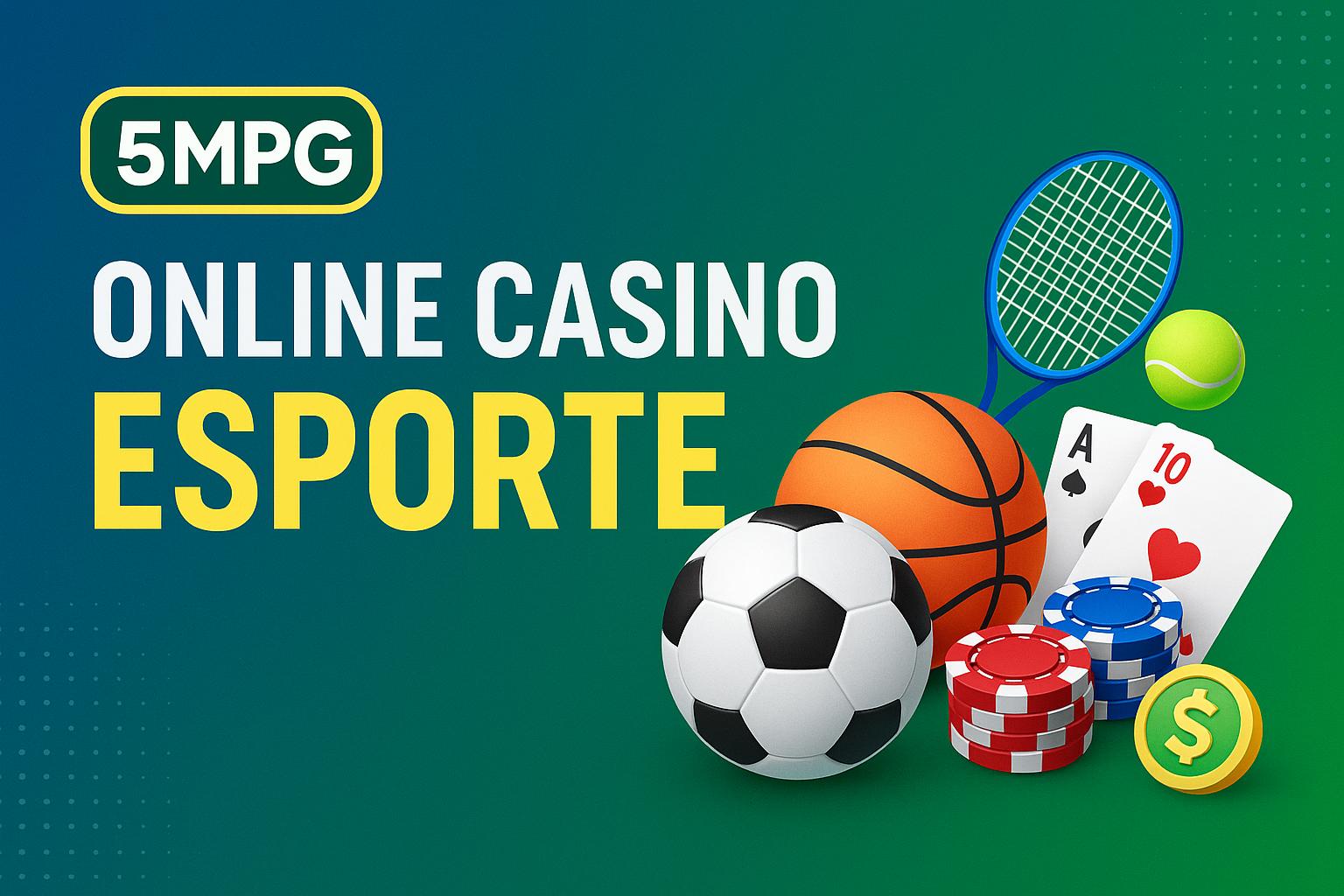 Aposte em apostas esportivas no cassino online 5MPG