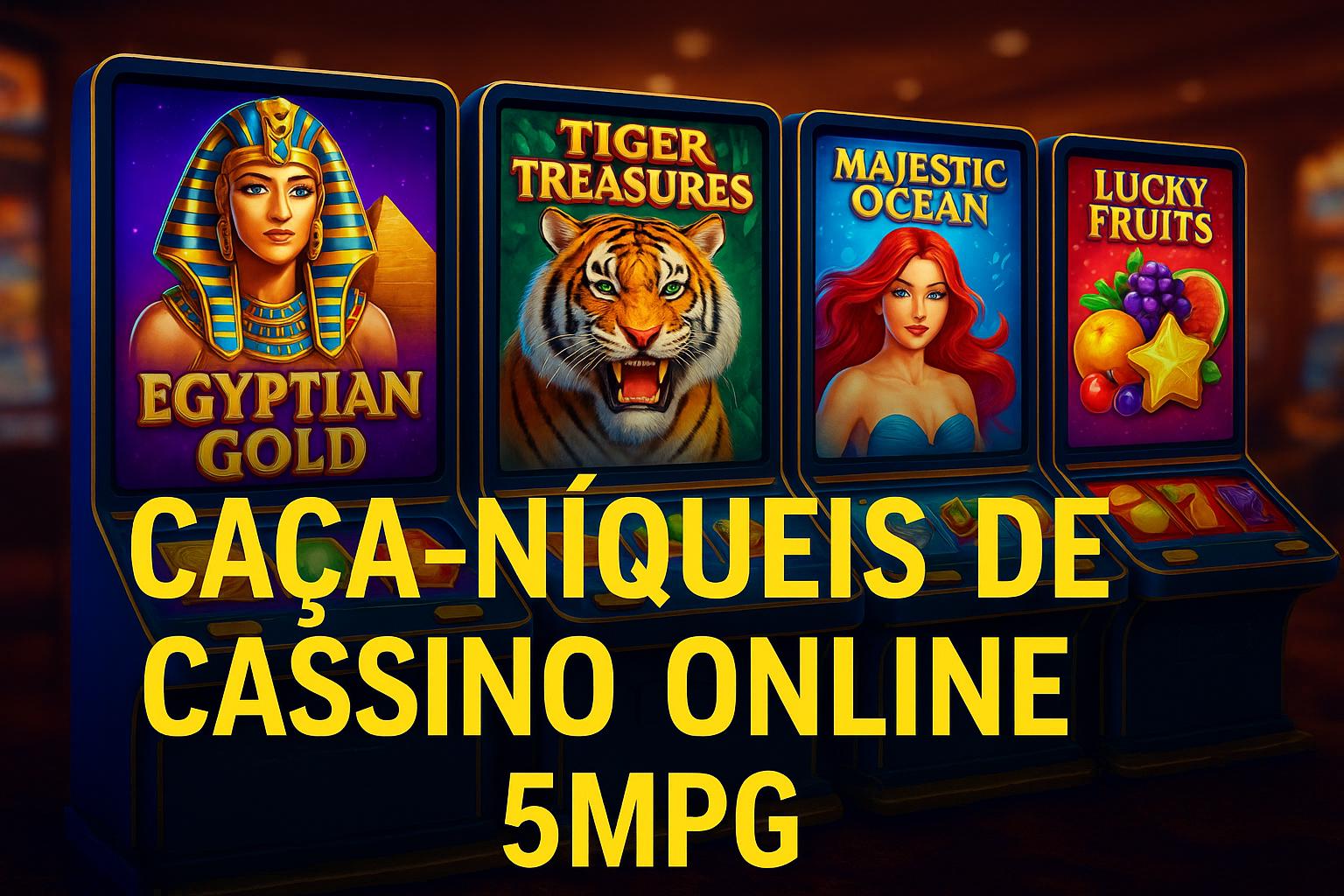 Jogos de Slot no Casino Online 5MPG